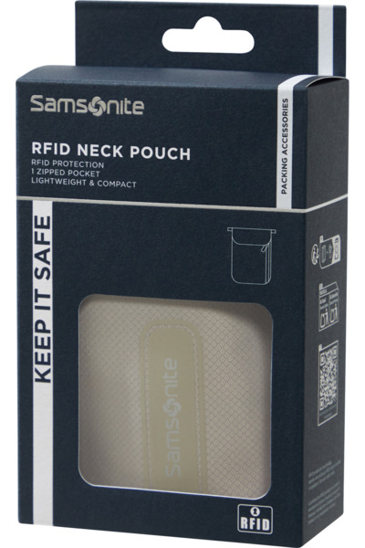 SAMSONITE TA Revolution RFID halsv&auml;ska, eclipse grey