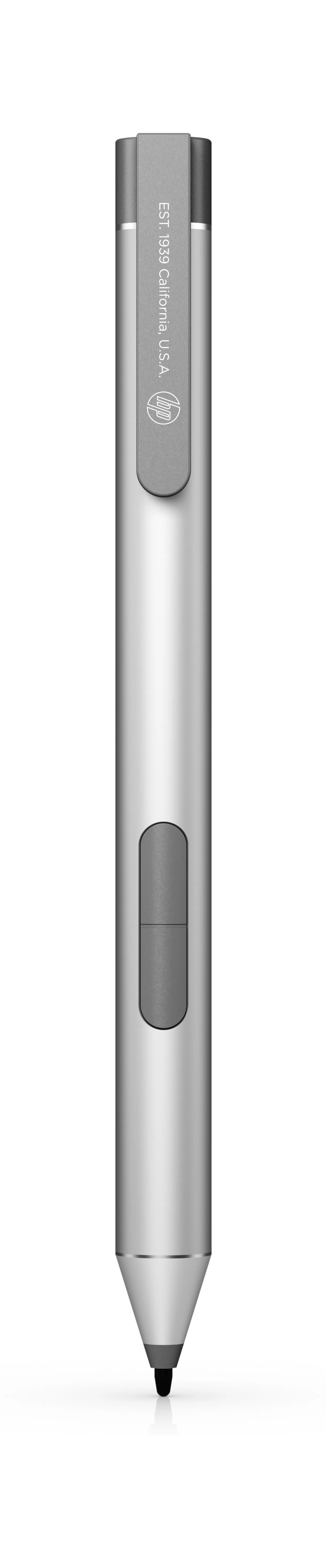 HP Active Pen - Digitaalinen kyn&auml; - 2 painiketta - natural silver malleihin Elite x2 1012 G2, Pro x2 612 G2, ProBook x360 11 G1