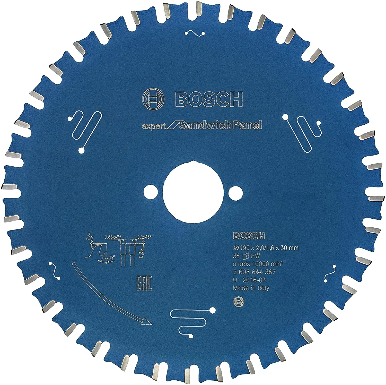 Bosch Expert for Sandwich Panel Rundsavsklinge Rundsav