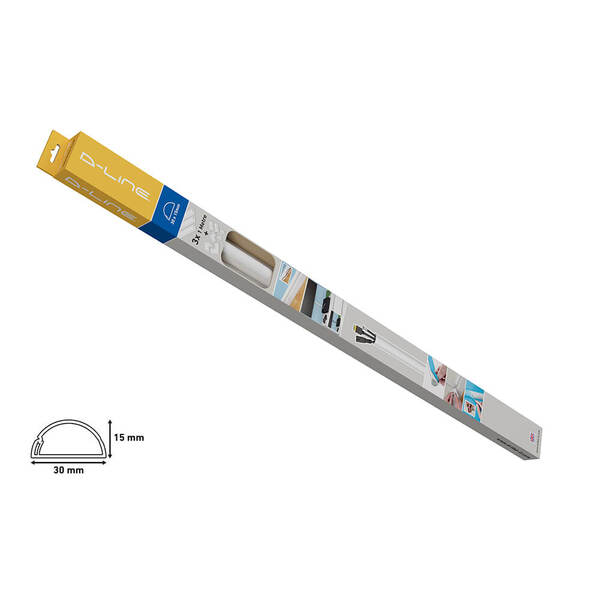 D-LINE D-LINE Trunking Kit 30x15mm 1.0m 3x Cabel Duct/Accessories