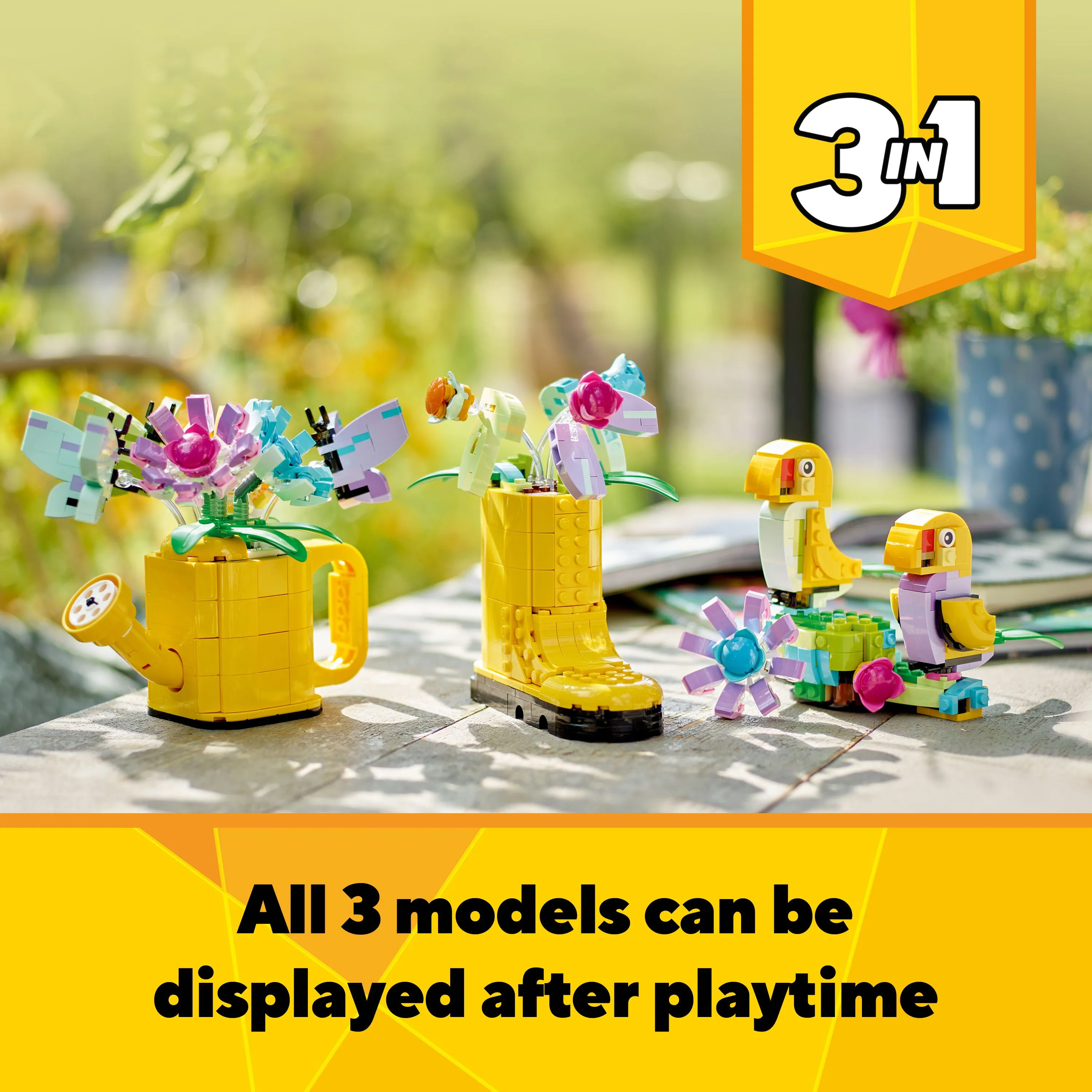 LEGO Creator Kukat kastelukannussa 31149