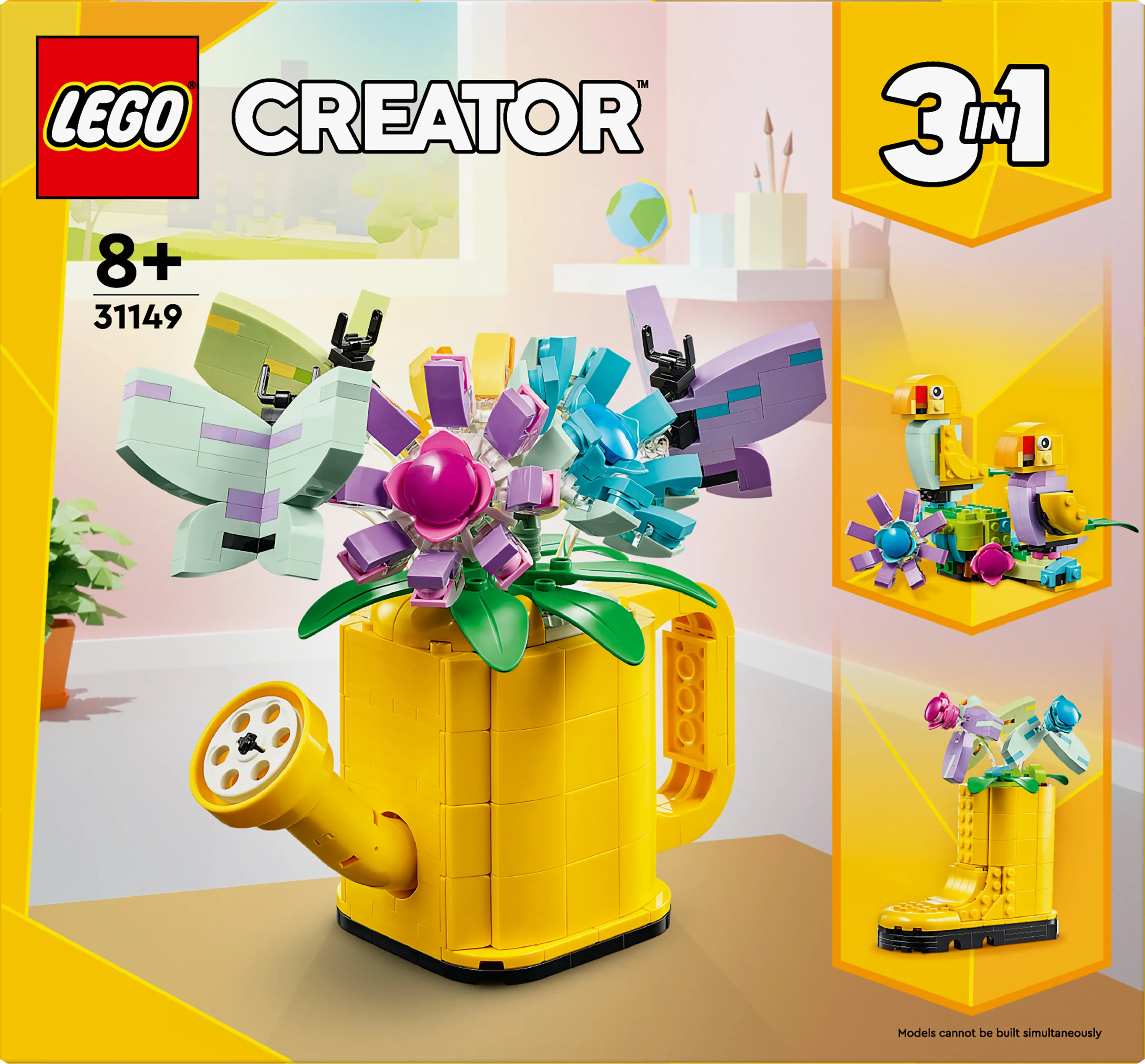 LEGO Creator Kukat kastelukannussa 31149