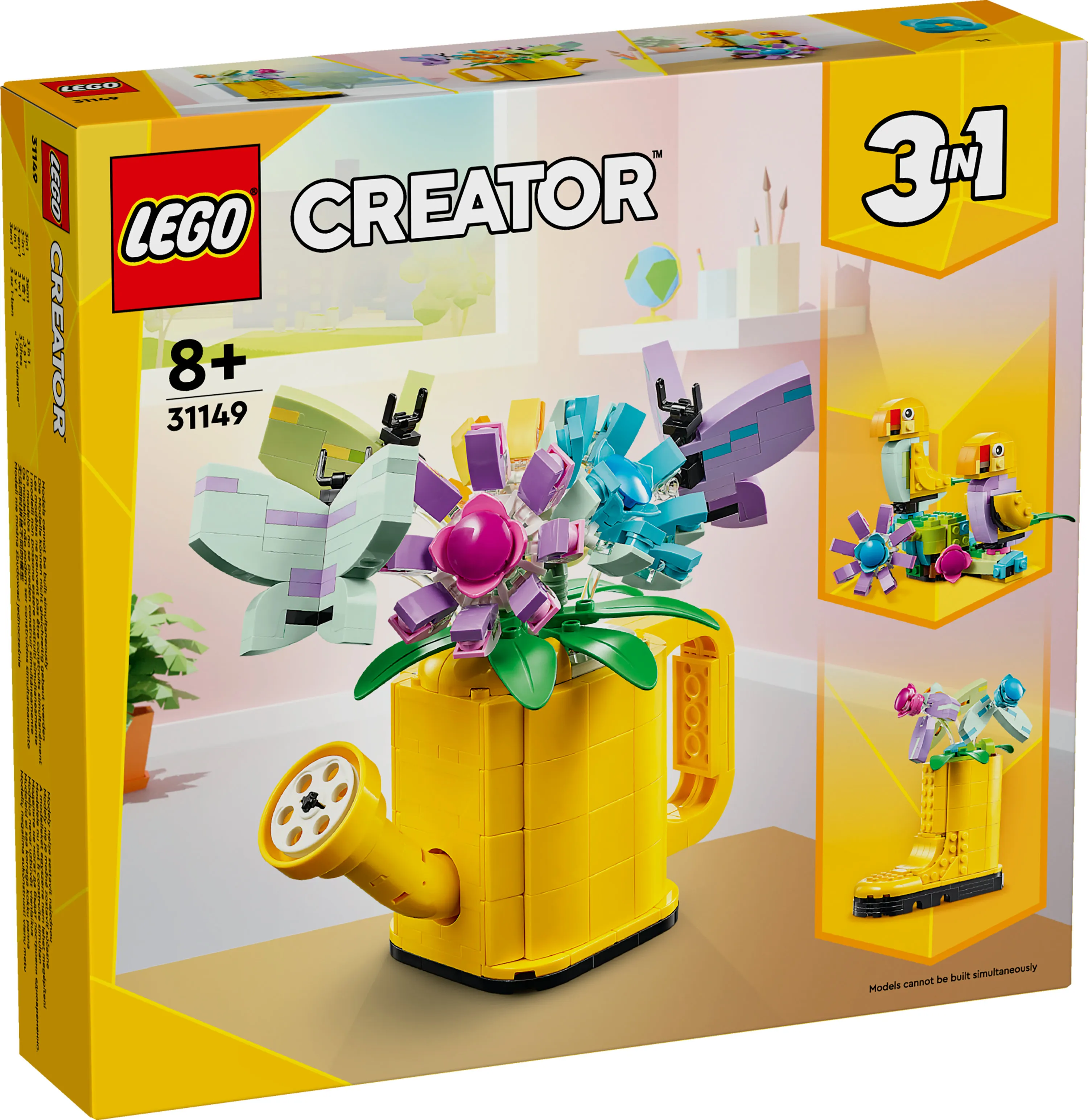 LEGO Creator Kukat kastelukannussa 31149