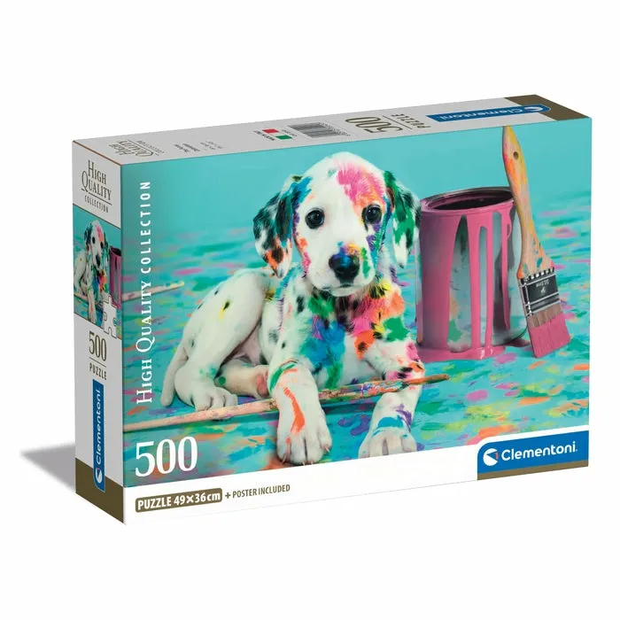 Clementoni High Quality Collection The Funny Dalmatian - puzzle, 500 pcs