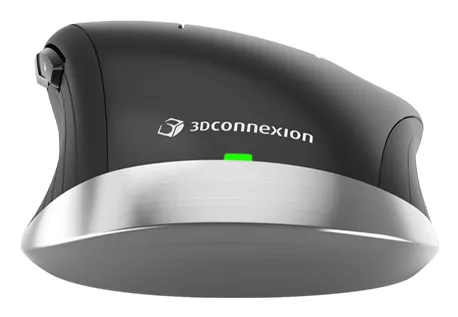3Dconnexion CadMouse Compact -langaton ergonominen hiiri, musta