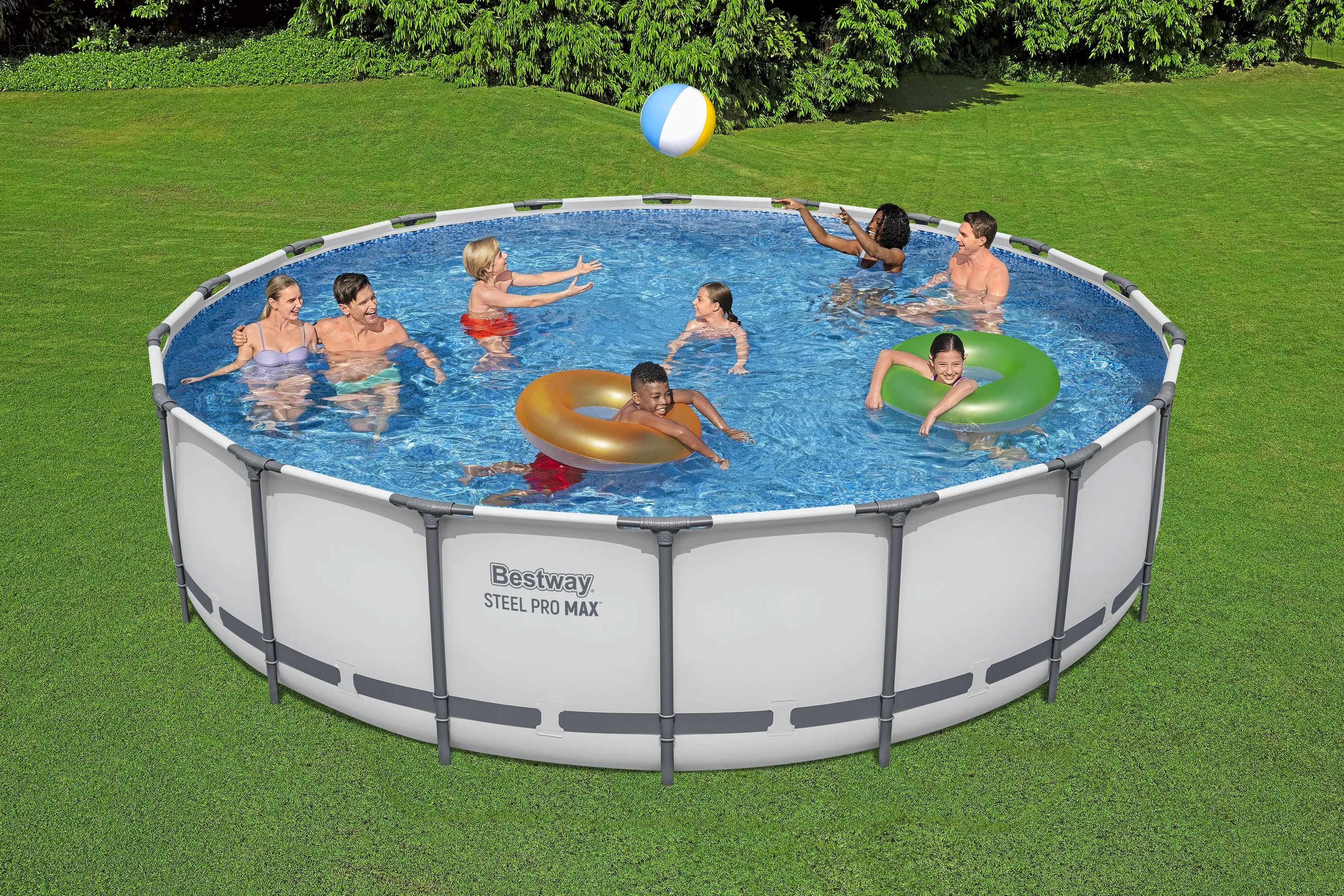 Bestway Steel Pro Pool MAX ClickConnect -allas, 5,49x1,22m