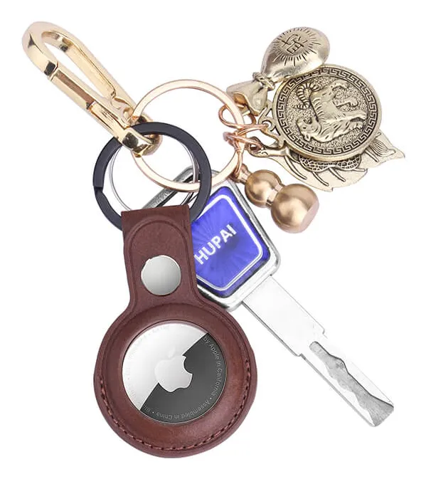 Onsala Holder, AirTag - keychain, Brown