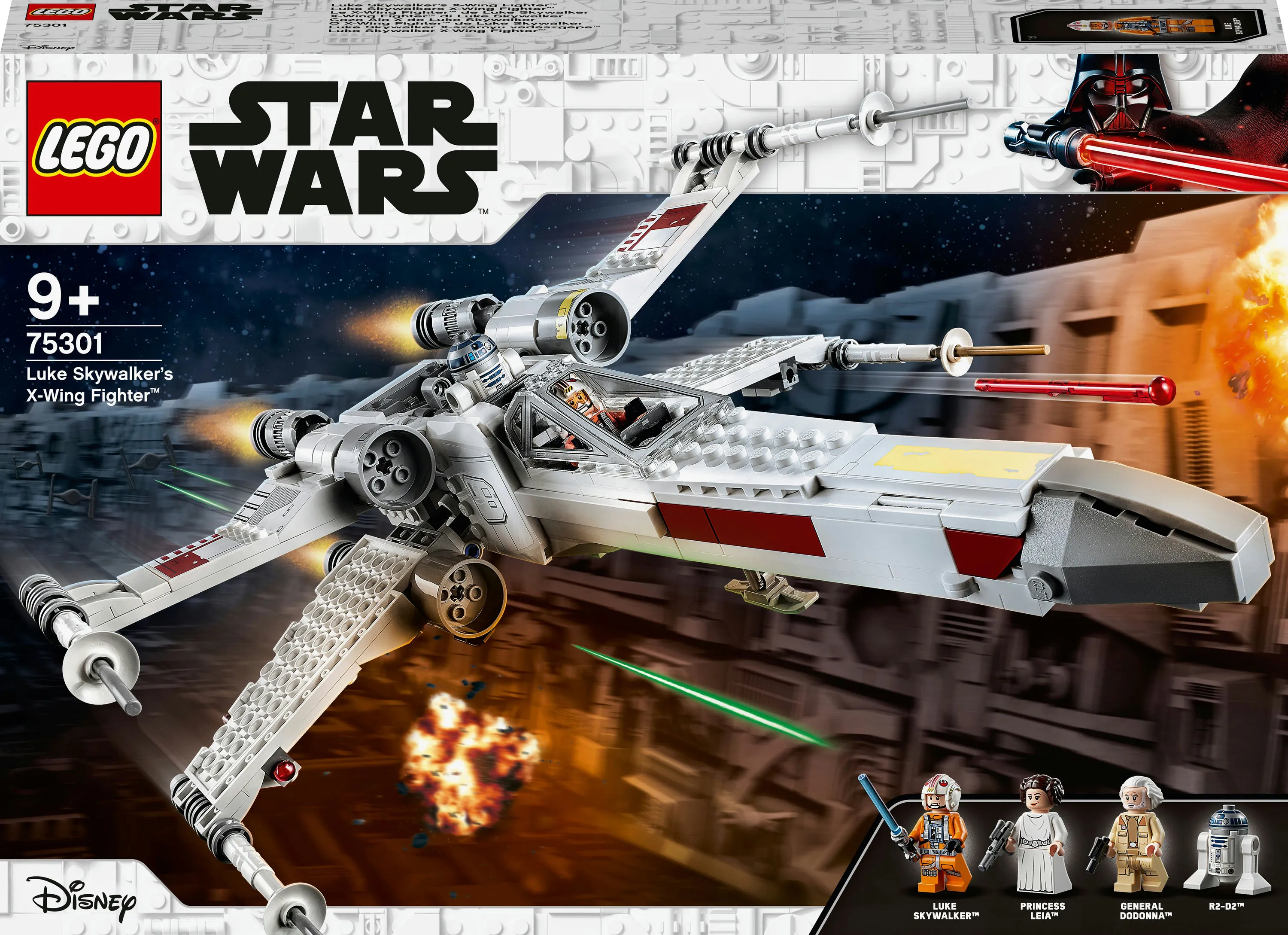 Lego Star Wars Luke's Skywalkers X-Wing Fighter 75301
