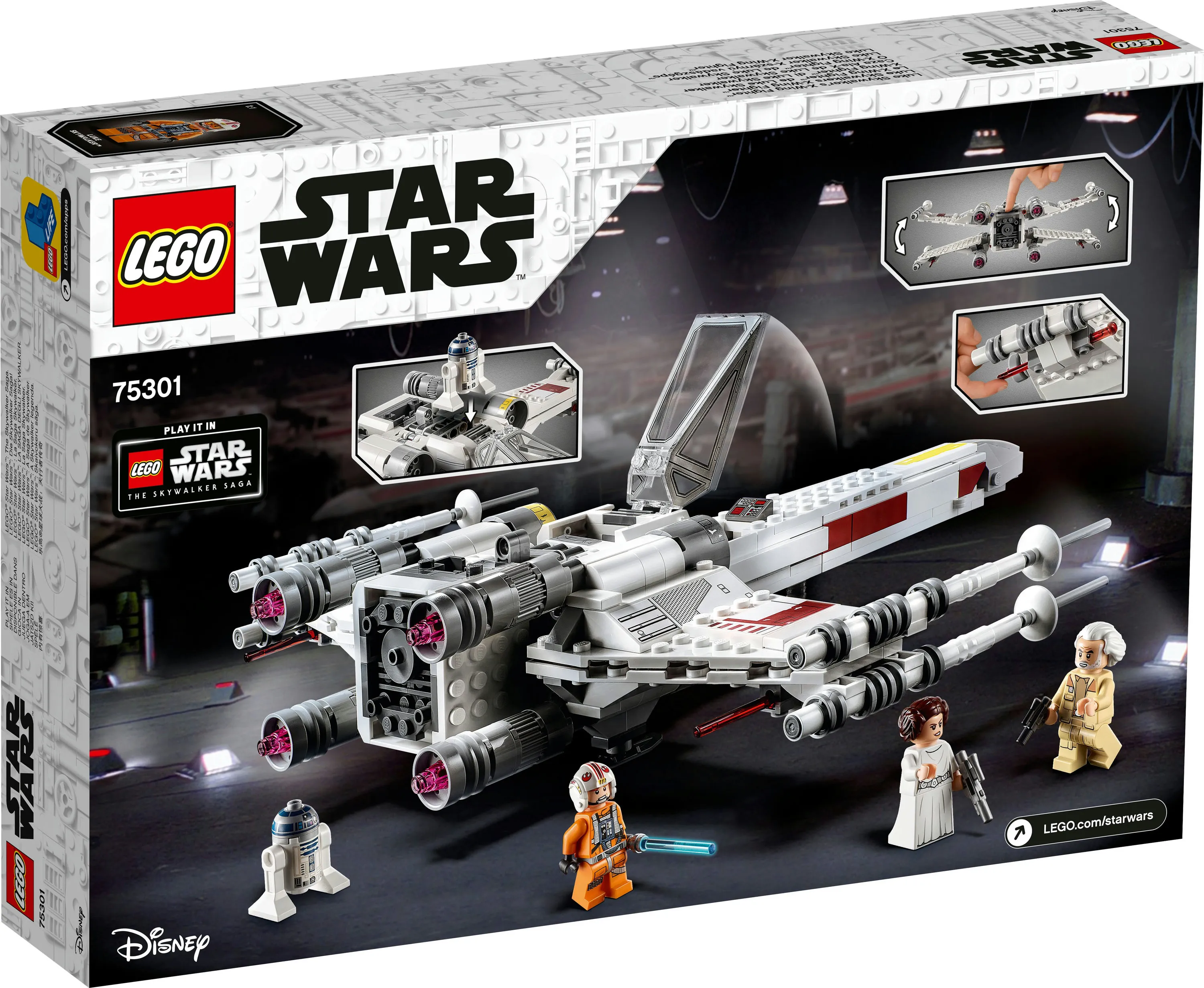 Lego Star Wars Luke's Skywalkers X-Wing Fighter 75301