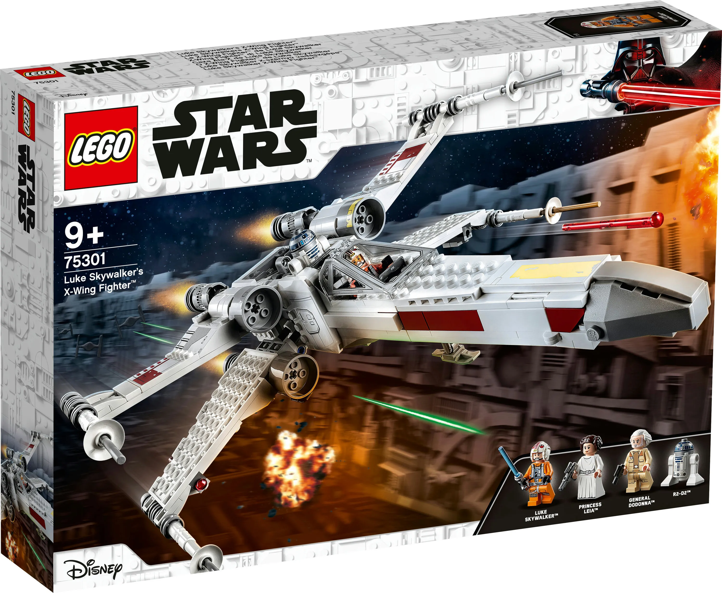 Lego Star Wars Luke's Skywalkers X-Wing Fighter 75301