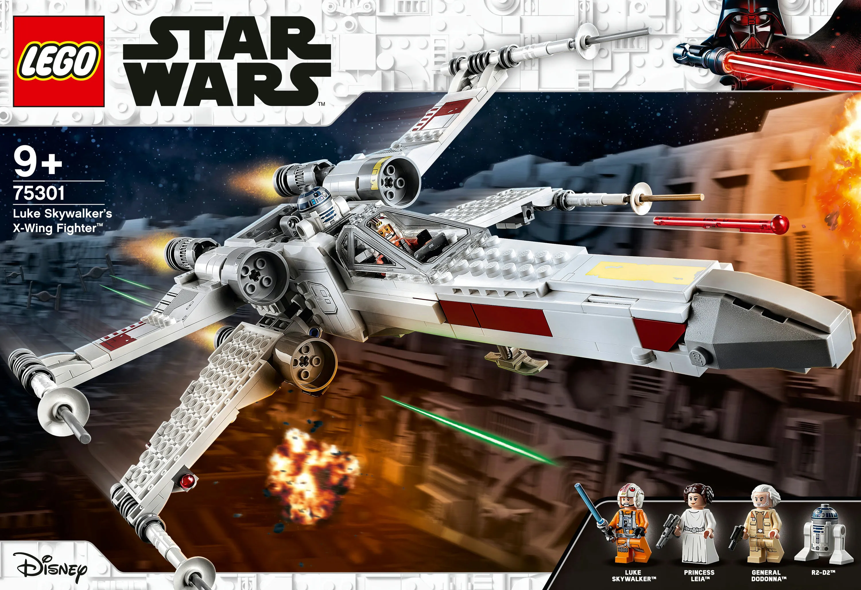Lego Star Wars Luke's Skywalkers X-Wing Fighter 75301