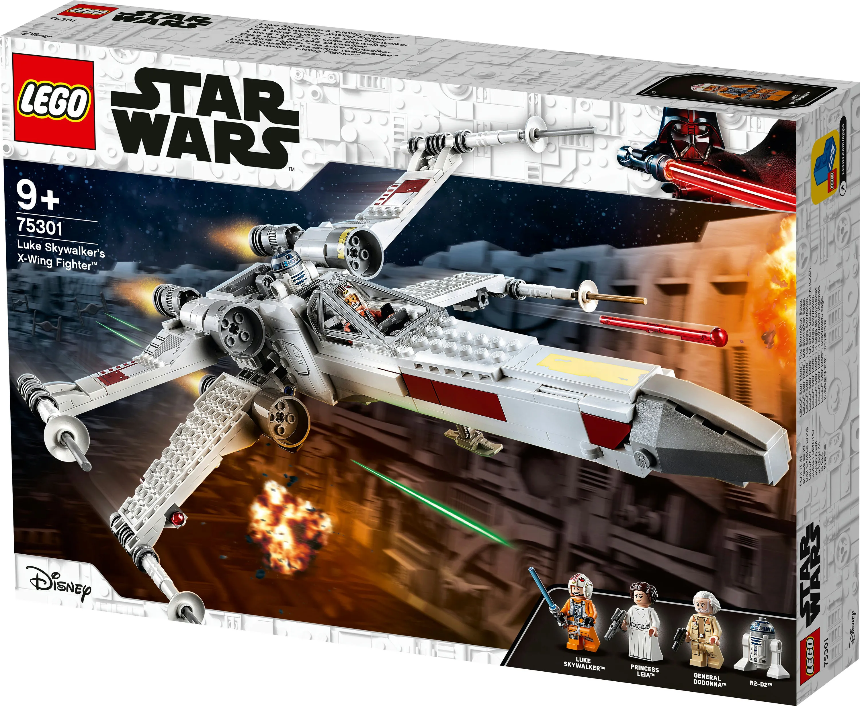Lego Star Wars Luke's Skywalkers X-Wing Fighter 75301