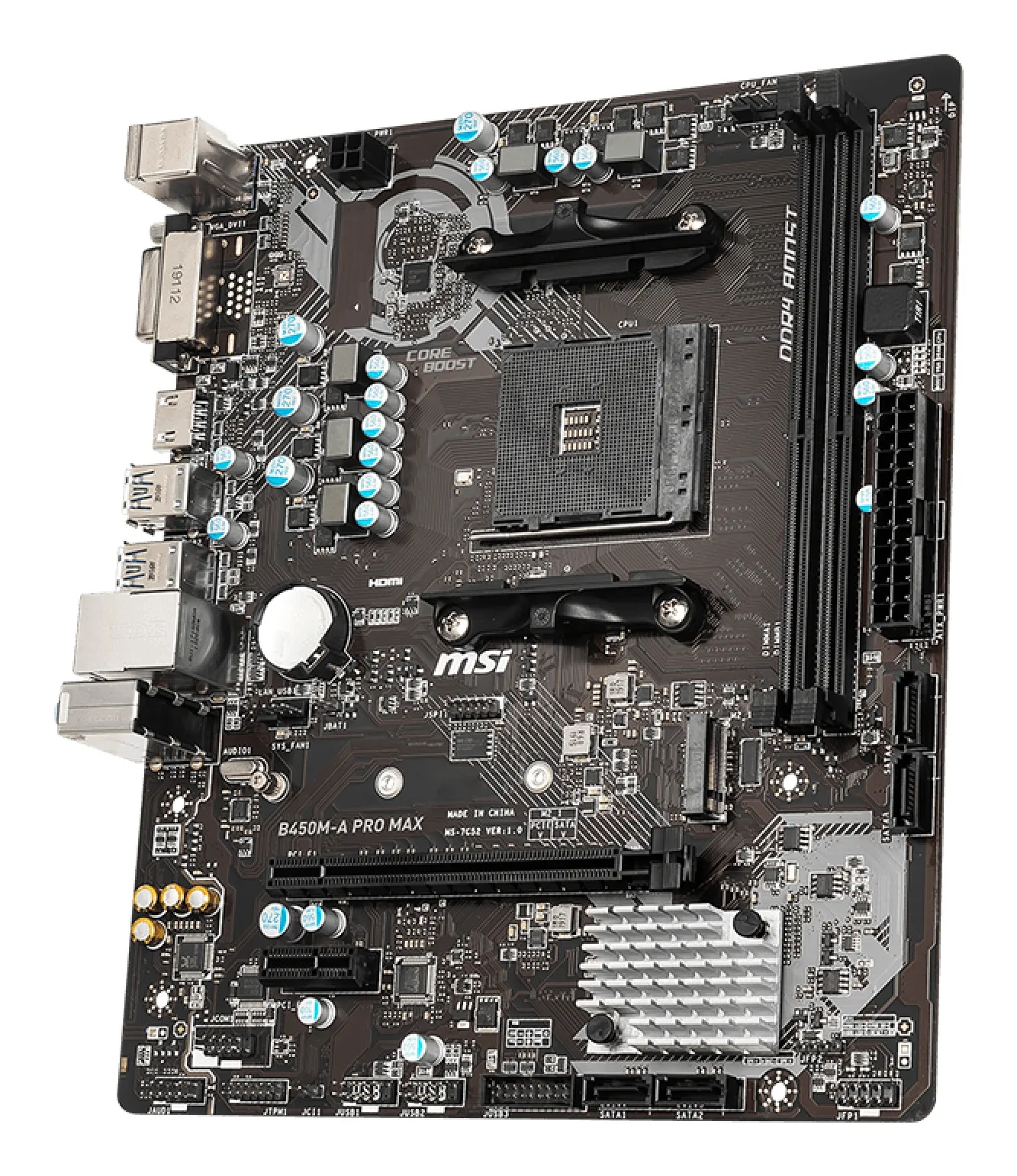 MSI B450M-A PRO MAX mATX - moderkort