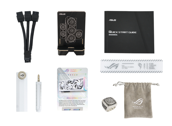 Asus GeForce RTX 4080 ROG Strix OC White Edition 16 Gt -n&auml;yt&ouml;nohjain