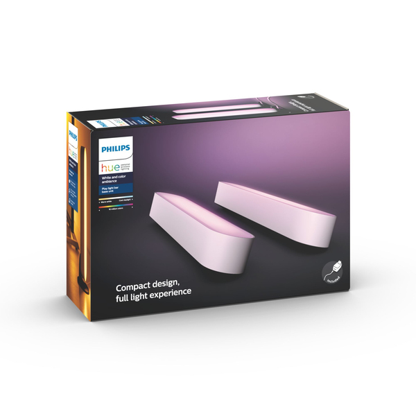 Philips Hue Play -valopalkkisarja, 2-pack, valkoinen