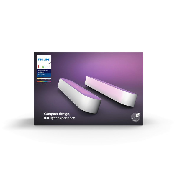 Philips Hue Play -valopalkkisarja, 2-pack, valkoinen