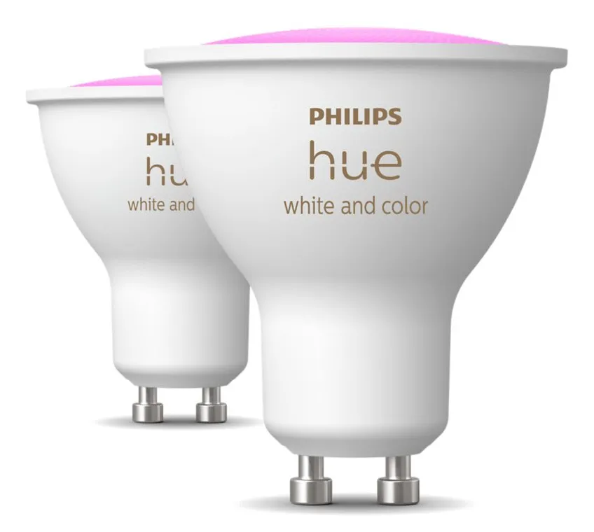 Hue White and Color Ambiance GU10 400lm 2-pack Hue White and Color Ambiance GU10 400lm 2-pack