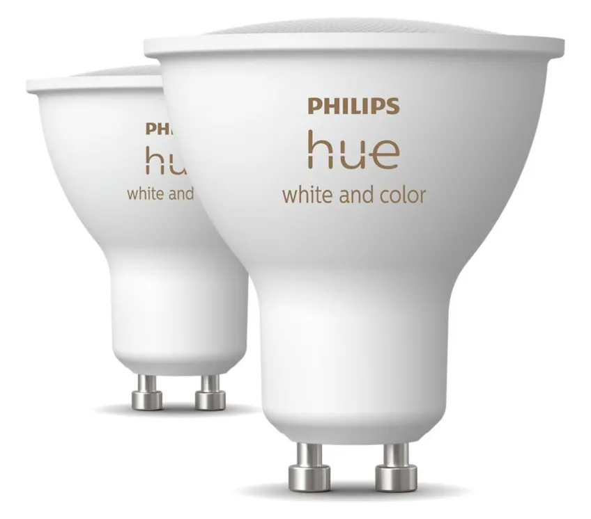 Hue White and Color Ambiance GU10 400lm 2-pack Hue White and Color Ambiance GU10 400lm 2-pack