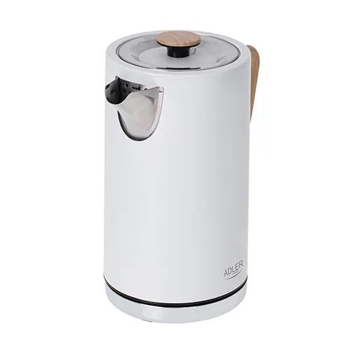 Adler AD 1347w kettle, 1.7L, 2200W, White
