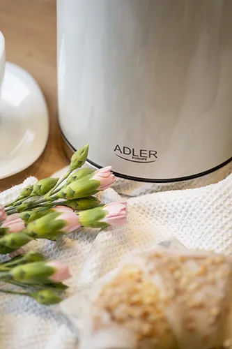 Adler AD 1347w kettle, 1.7L, 2200W, White