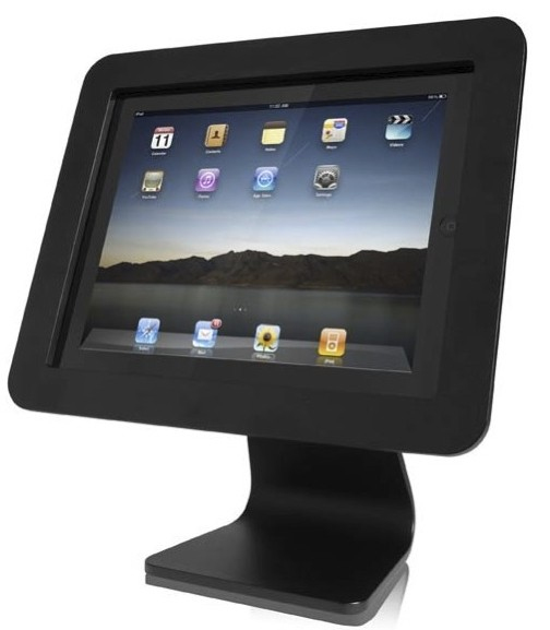 MacLocks Rotating Swivel Stand, bordsstativ f&ouml;r iPad, vajerl&aring;s, svar