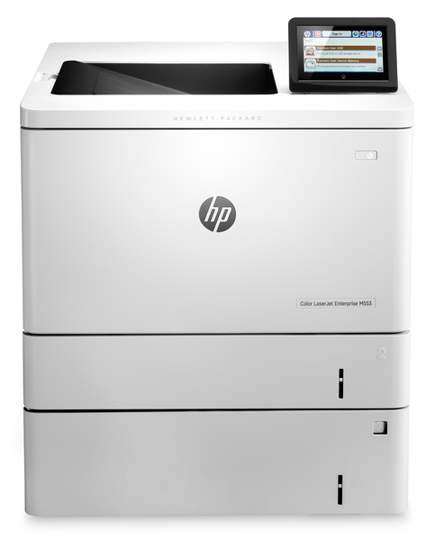 HP Color LaserJet Enterprise M553x Duplex, LAN, A4 - f&auml;rglaserskrivare