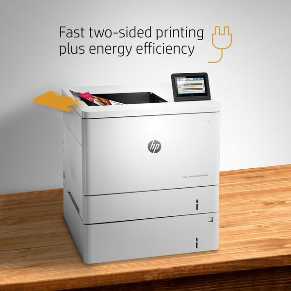 HP Color LaserJet Enterprise M553x Duplex, LAN, A4 - f&auml;rglaserskrivare