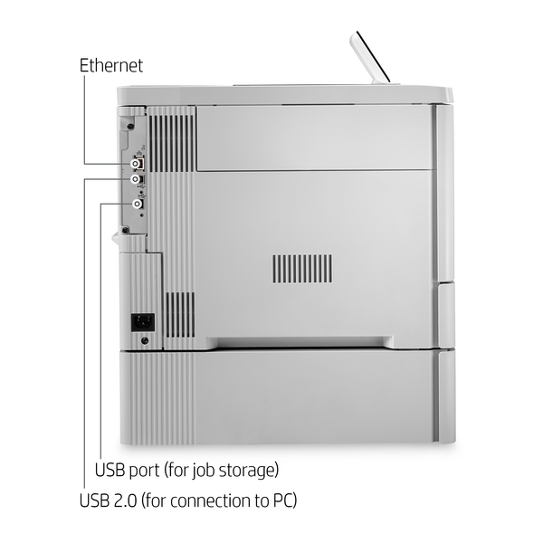 HP Color LaserJet Enterprise M553x Duplex, LAN, A4 - f&auml;rglaserskrivare