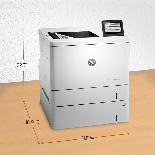 HP Color LaserJet Enterprise M553x Duplex, LAN, A4 - colour laser printer