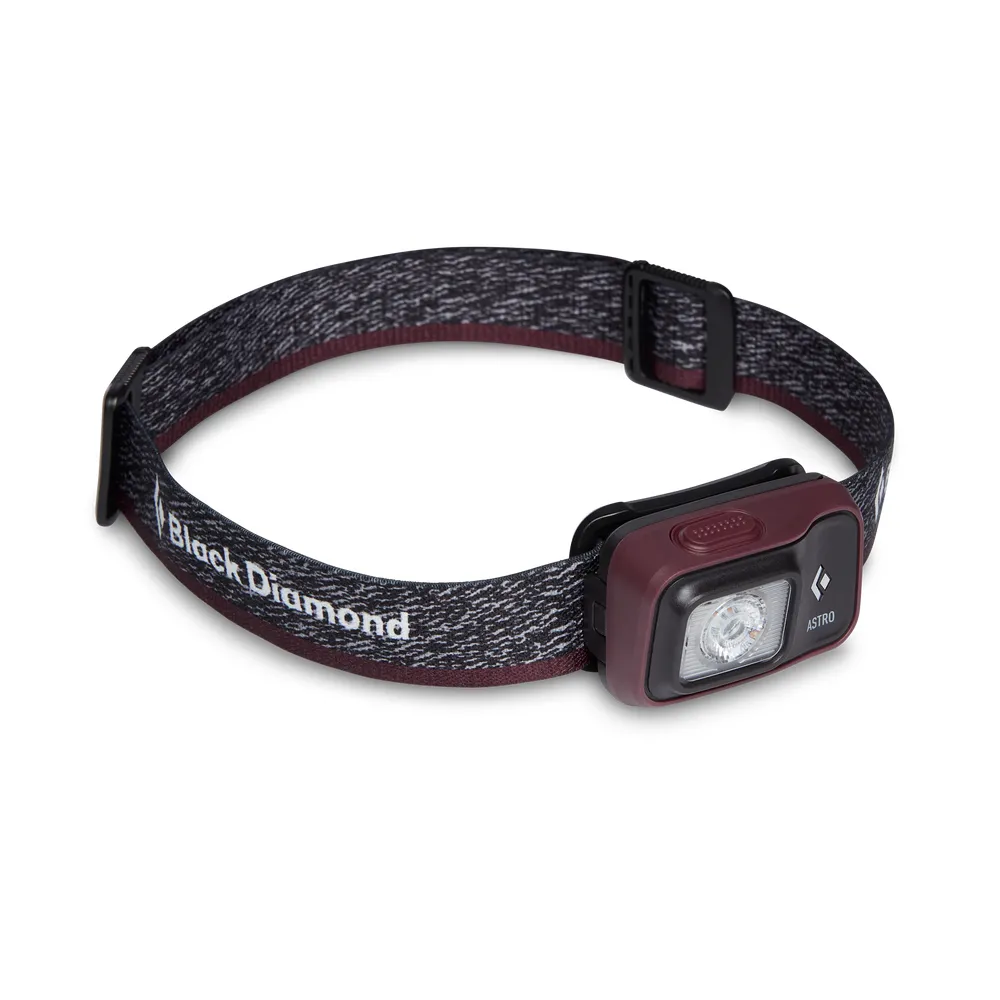 Black Diamond headlamp Astro 300, LED light (bordeaux)