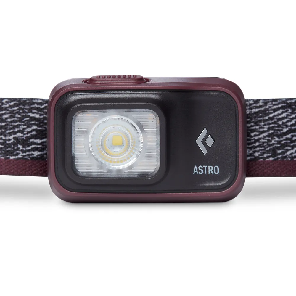 Black Diamond headlamp Astro 300, LED light (bordeaux)