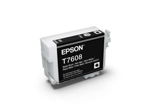 Epson T7608, SureColor SC-P600 - matte black ink cartridge