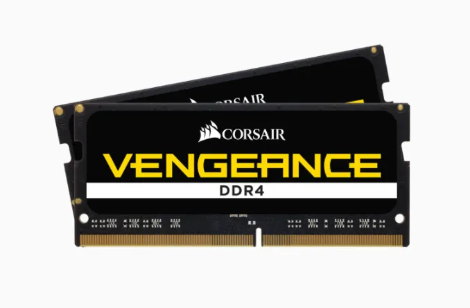 CORSAIR Vengeance DDR4 3200MHz 64GB 2x32GB SODIMM Black