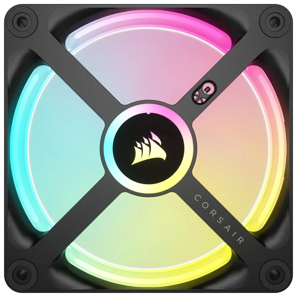 Corsair QX RGB Expansion Kit, iCUE LINK, 120mm - case fan, black