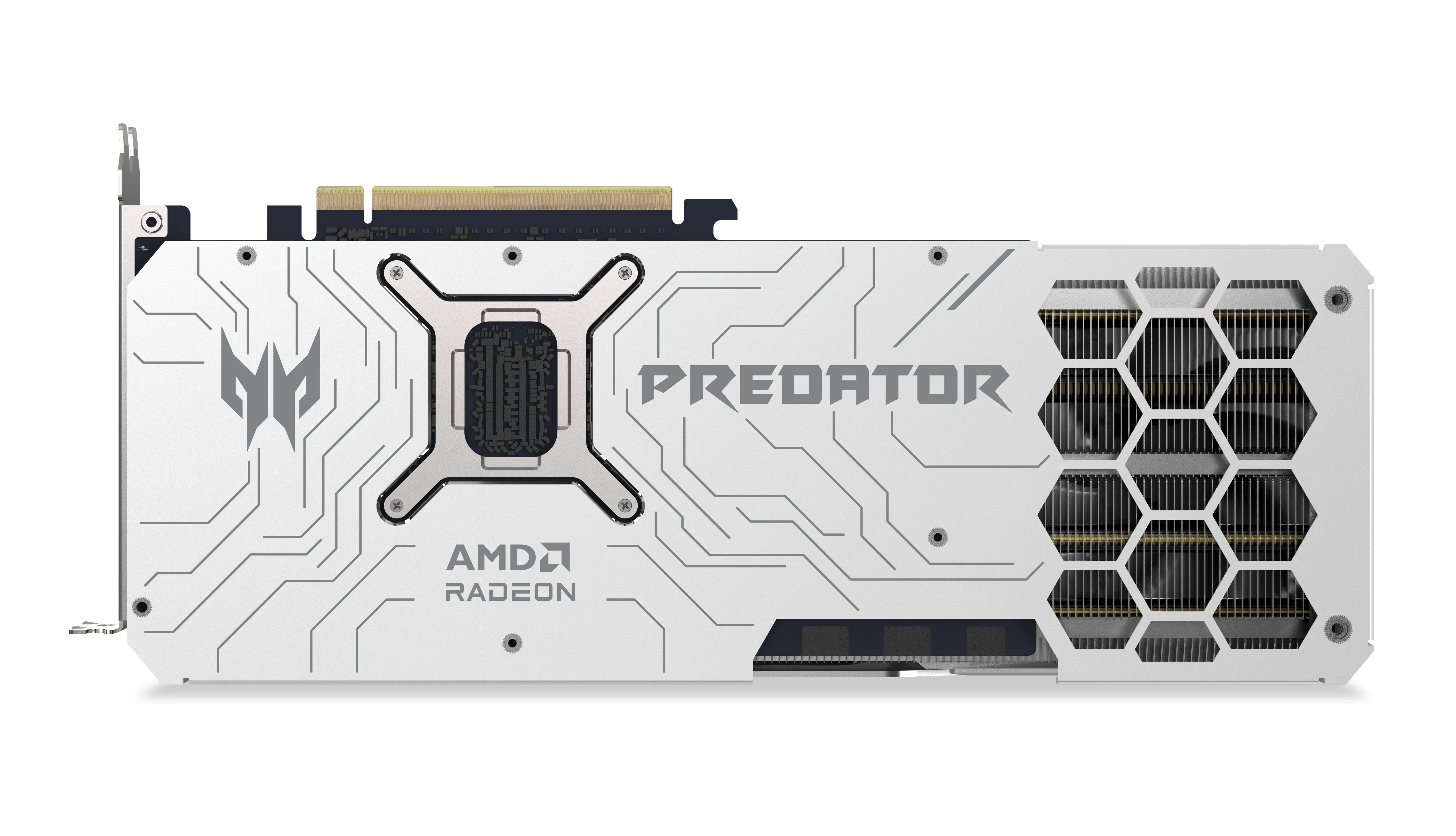 Acer Radeon RX 9070 XT Predator BiFrost White OC 16 GB grafikkort