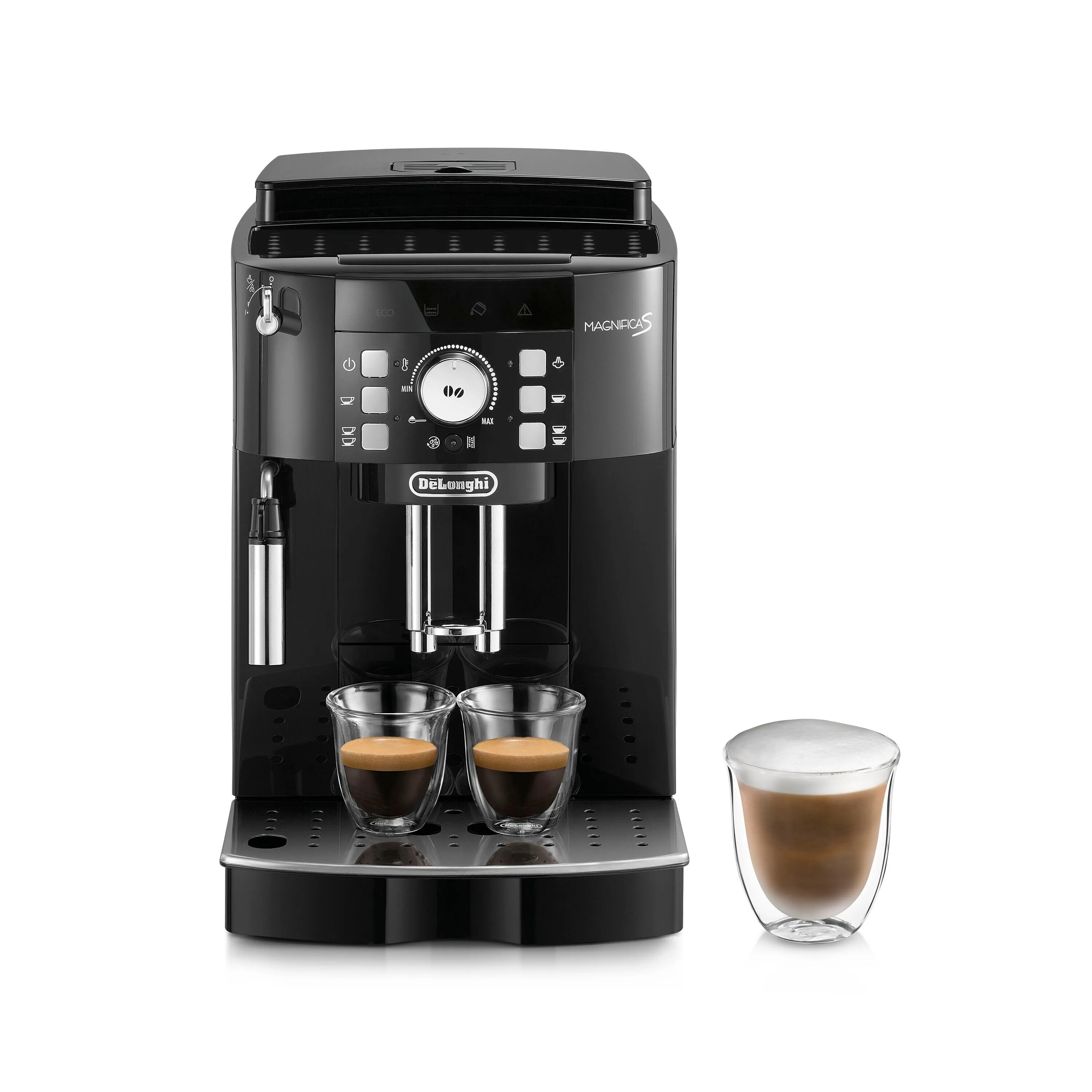 Delonghi Magnifica S ECAM 21.110 -espressokeitin, t&auml;ysautomaattinen, musta