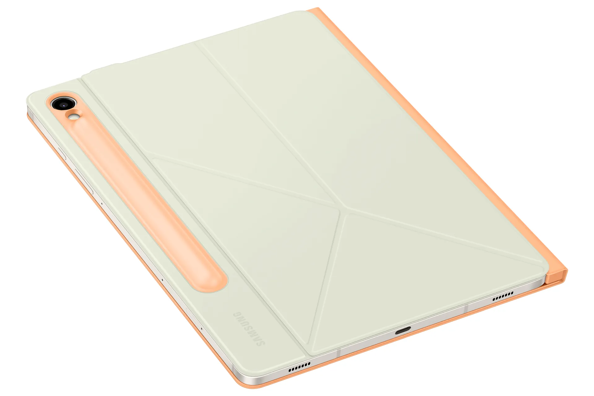 Samsung S9/S10 Smart Book - folio fodral, Orange