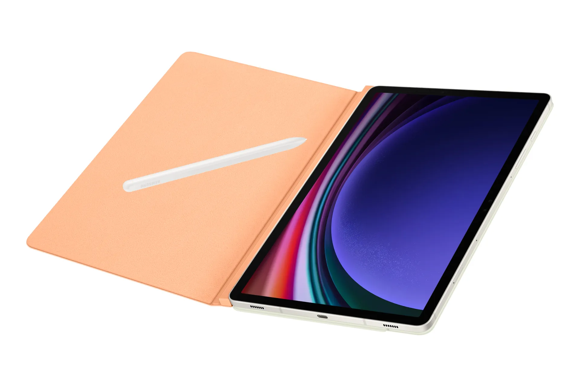 Samsung S9/S10 Smart Book - folio fodral, Orange
