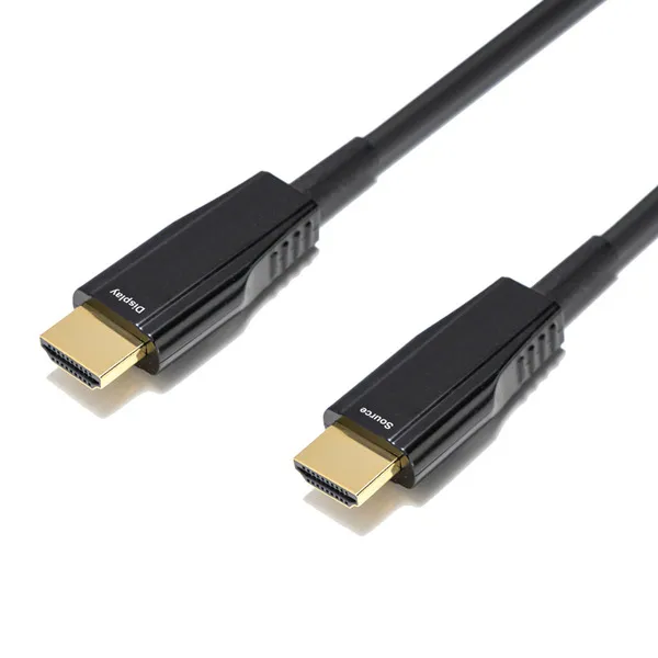 Deltaco ULTRA High Speed AOC HDMI - cable, 10m, Black