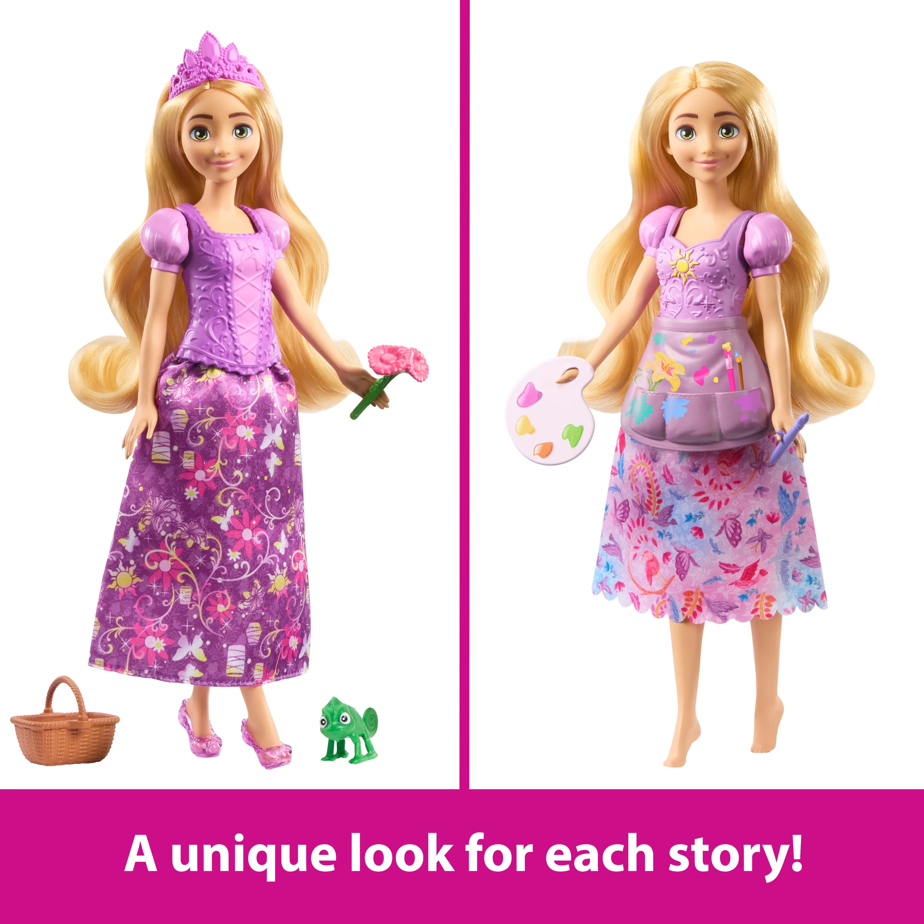 Mattel Disney Princess Fashion Storytelling Rapunzel, Doll