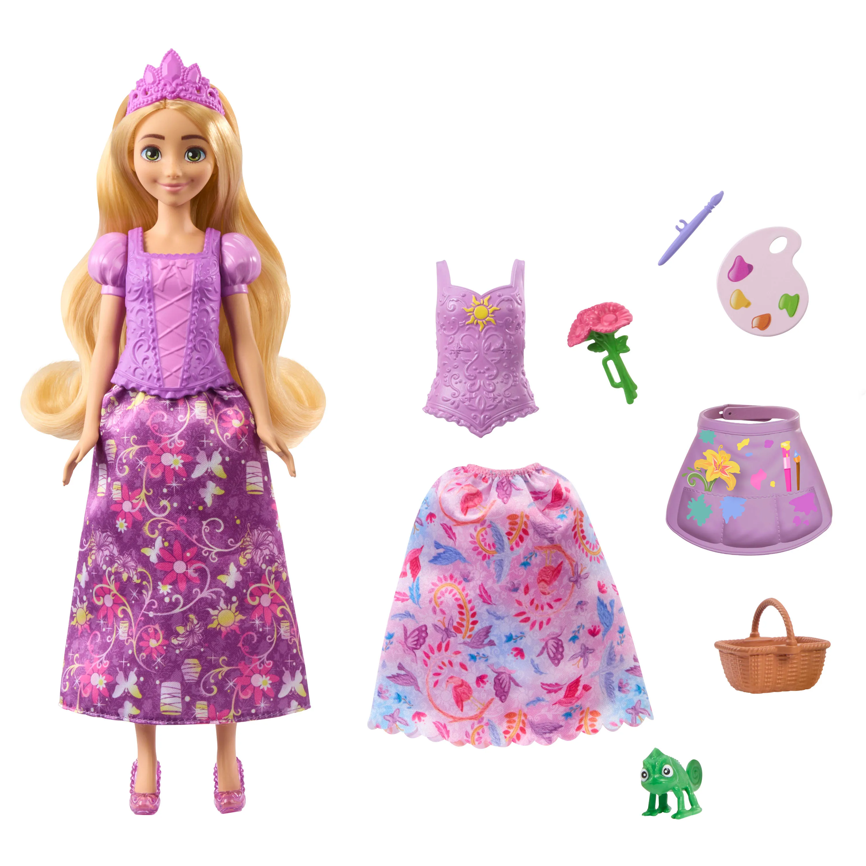 Mattel Disney Princess Fashion Storytelling Rapunzel, Doll