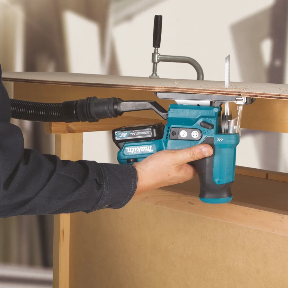 Makita JV102DSMJ cordless scroll jigsaw incl. MAKPAC + 2 Batteries 4.0Ah