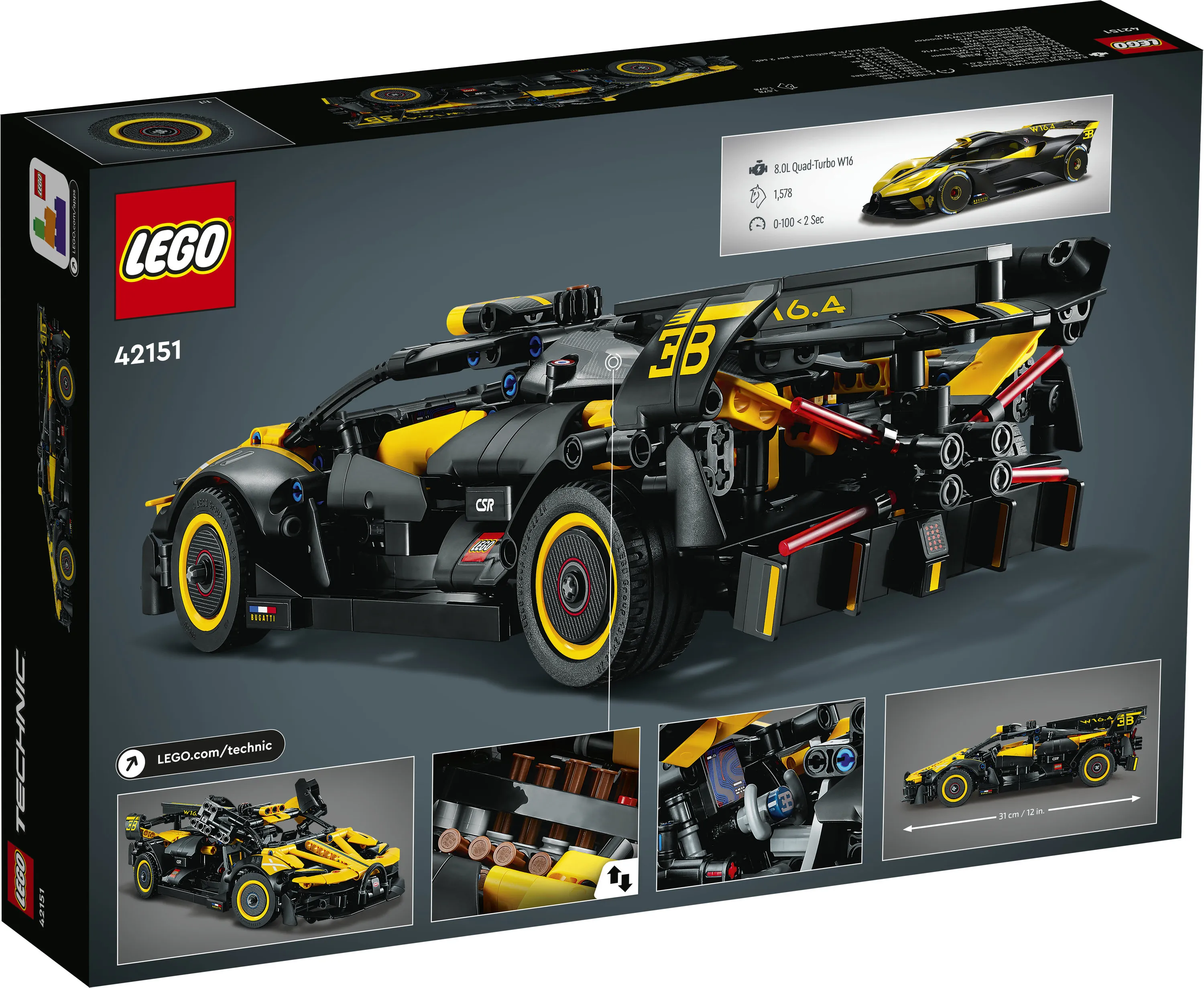 LEGO Technic Bugatti Bolide 42151