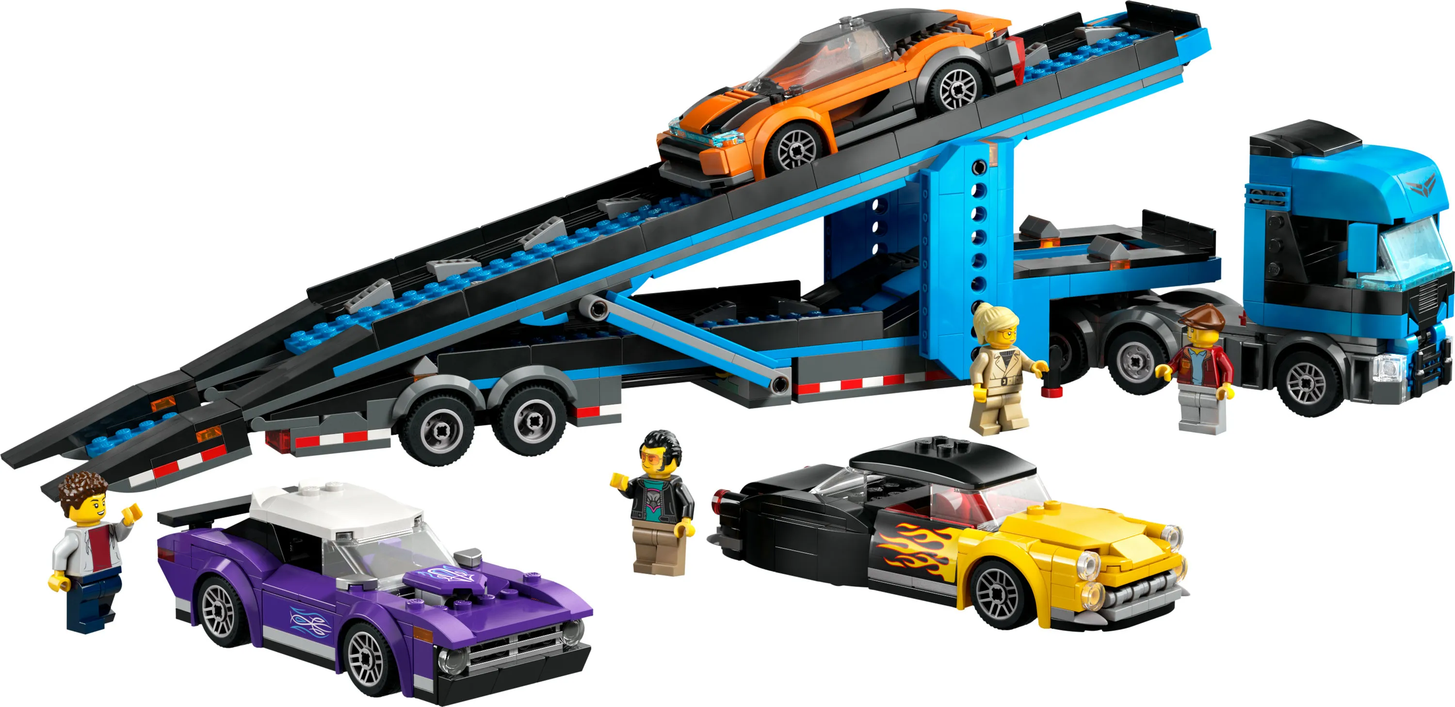 LEGO City Sports Car Transporter Truck 60408