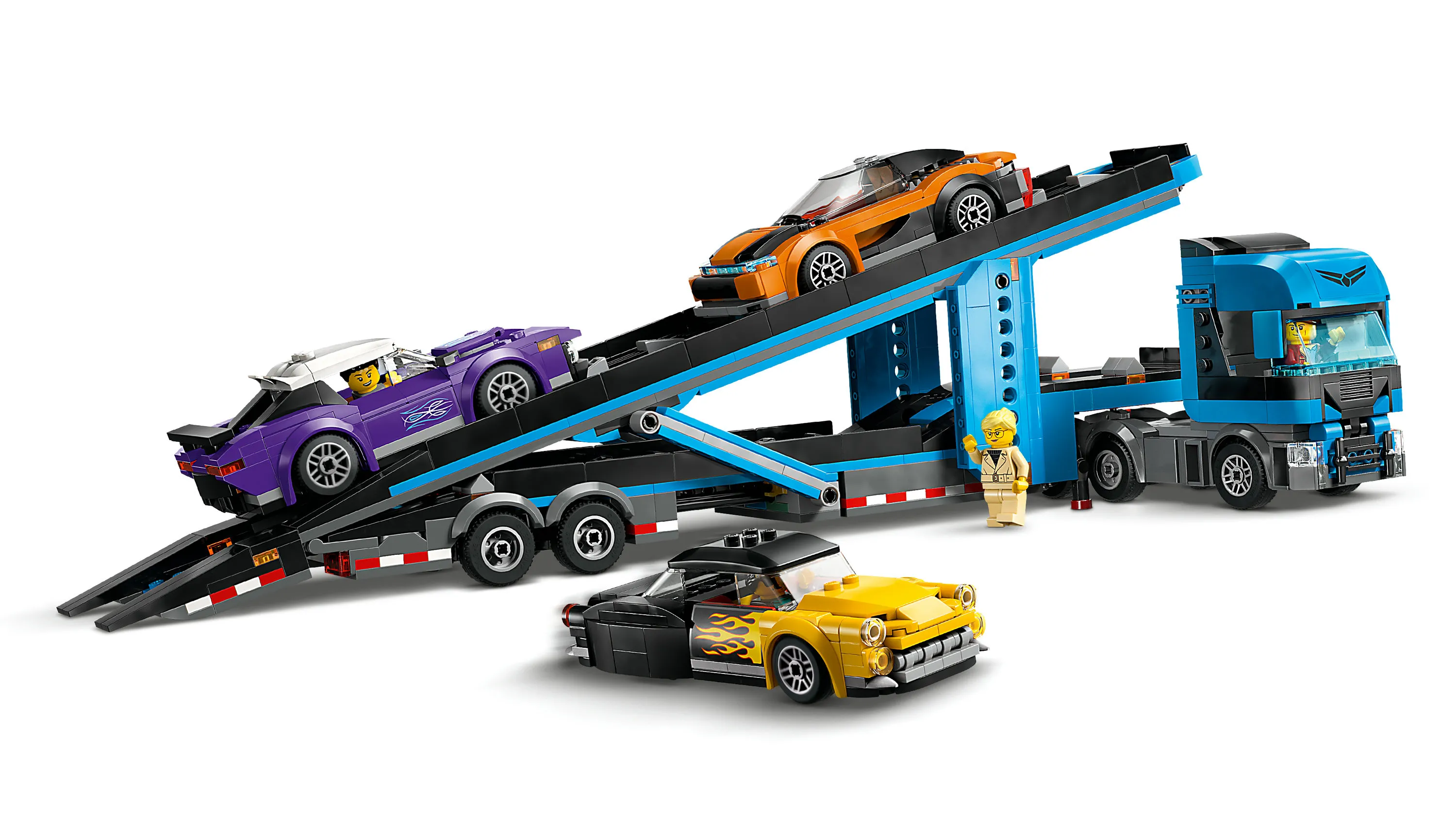LEGO City Sports Car Transporter Truck 60408