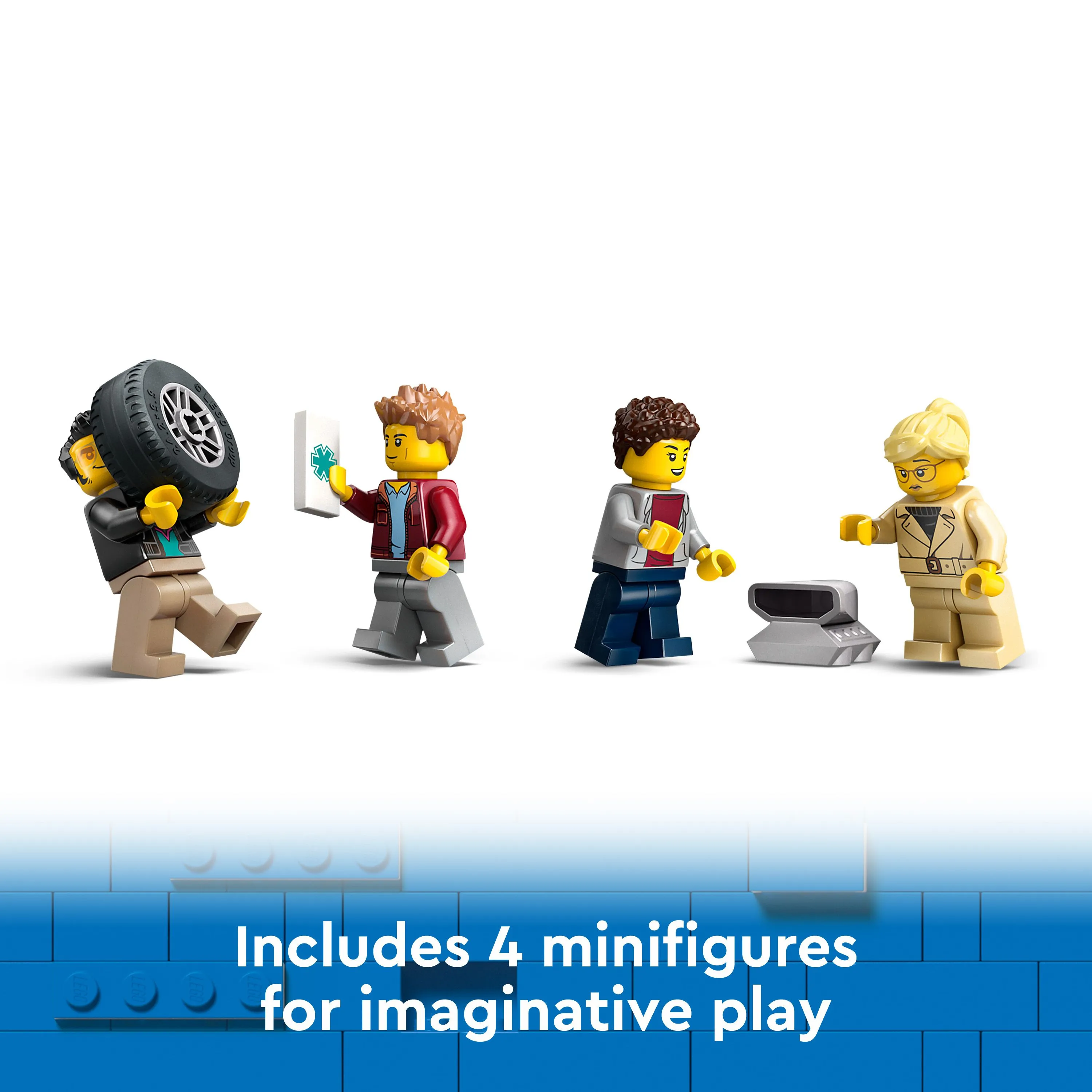 LEGO City Sports Car Transporter Truck 60408