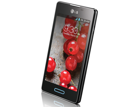 LG Optimus L5 II E460 - Android Phone - GSM / UMTS - 3G - 4" - IPS - musta