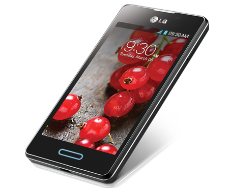 LG Optimus L5 II E460 - Android Phone - GSM / UMTS - 3G - 4" - IPS - musta