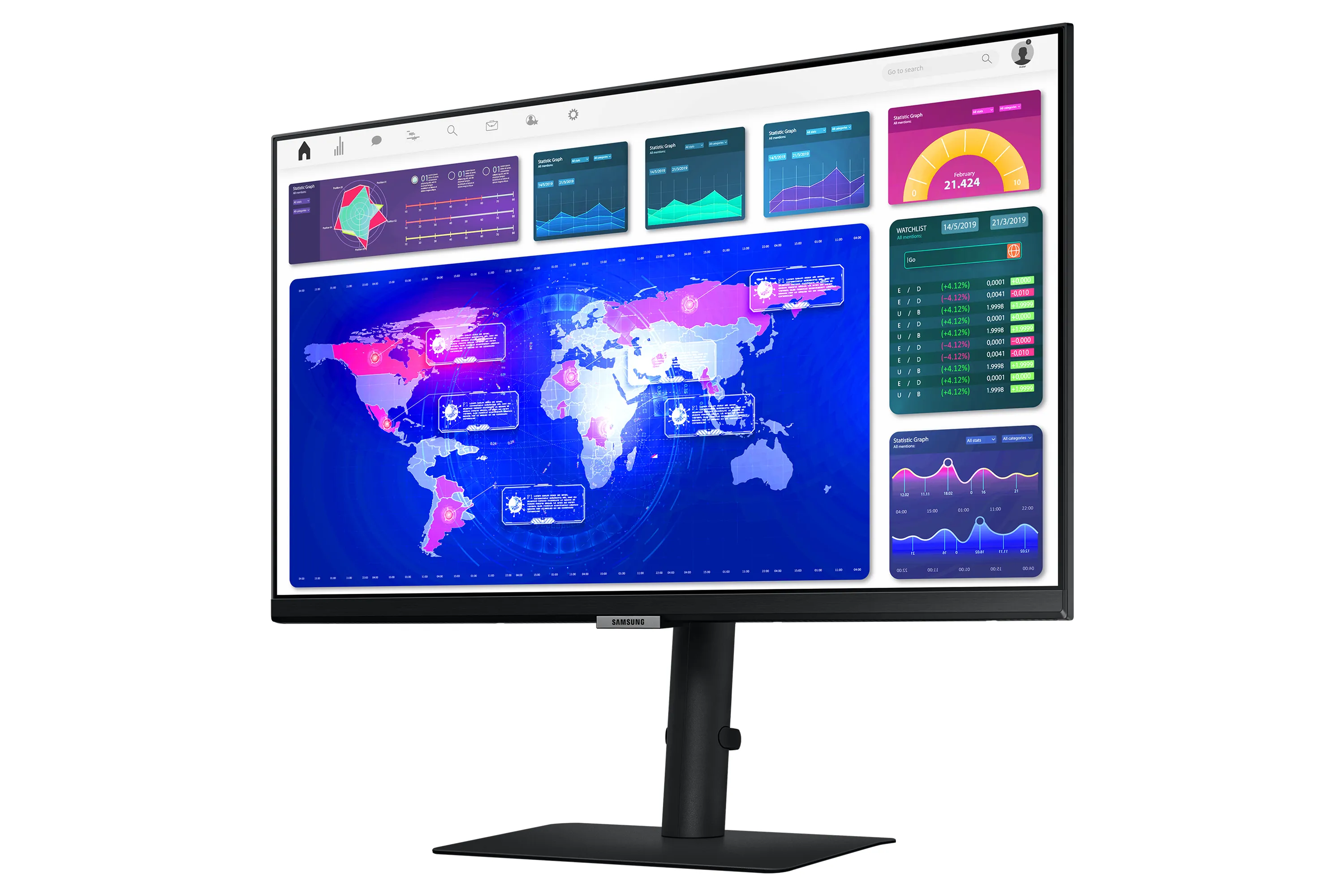 Samsung 24&quot; S24A600P, QHD, IPS - monitor