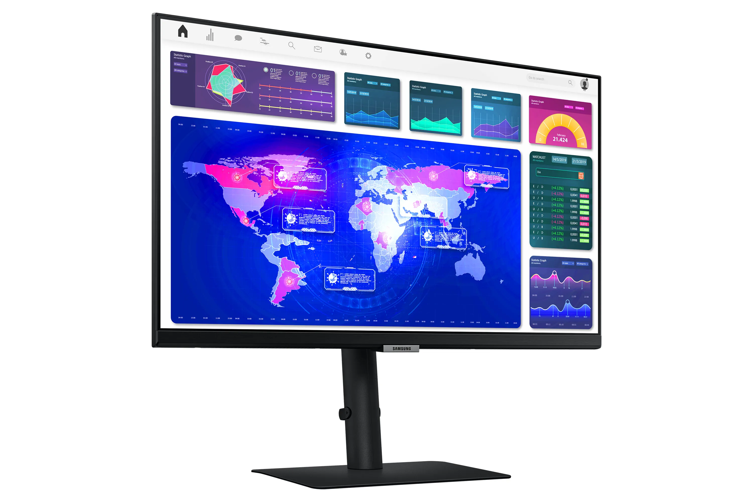 Samsung 24&quot; S24A600P, QHD, IPS - monitor
